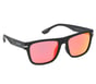 Square Soft Touch Sunglasses, ZWART, full image number 6