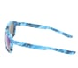 Square Mirror Lens Sunglasses, BLEU, full image number 1