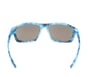Square Mirror Lens Sunglasses, BLEU, full image number 3
