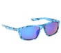 Square Mirror Lens Sunglasses, BLEU, full image number 6