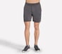 Skechcloud Elevate 7 Inch Short, BLACK / CHARCOAL, full image number 0