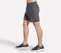 Skechcloud Elevate 7 Inch Short, BLACK / CHARCOAL, full image number 2