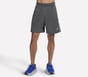 Hoops 7 Inch Colorblocked Short, NOIR / GRIS ANTHRACITE, full image number 0
