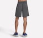 Hoops 7 Inch Colorblocked Short, NOIR / GRIS ANTHRACITE, full image number 1