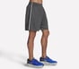 Hoops 7 Inch Colorblocked Short, NOIR / GRIS ANTHRACITE, full image number 3