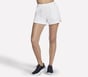 GO WALK Cozy Fit Diamond 4 Inch Short, BLANC, full image number 0