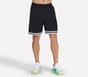 Basketball 8 Inch Short, BLACK, full image number 0