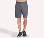 Tech Twill Short, BLACK / CHARCOAL, full image number 0