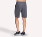 Tech Twill Short, BLACK / CHARCOAL, full image number 1