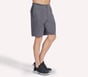 Tech Twill Short, BLACK / CHARCOAL, full image number 2