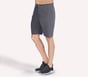 Tech Twill Short, BLACK / CHARCOAL, full image number 3