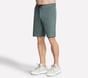 Tech Twill Short, GREEN / BLACK, full image number 2