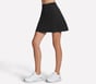 GO FLEX Pleated Skort, BLACK, full image number 2