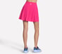 GO FLEX Pleated Skort, WHITE / HOT PINK, full image number 1
