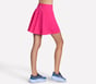 GO FLEX Pleated Skort, WHITE / HOT PINK, full image number 2