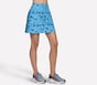 GO FLEX Coastal Pleated Skort, SILVER / LIGHT BLUE, full image number 3