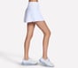 GO WALK Rib Mix Skort, WHITE, full image number 3