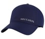 Skech-Shine Foil Baseball Hat, BLEU MARINE, full image number 0