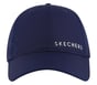 Skech-Shine Foil Baseball Hat, BLEU MARINE, full image number 2