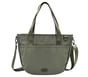 Shopper D-Ring Pocket Bag, OLIVE, full image number 0
