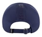Wrap Logo Baseball Hat, NAVY, full image number 1