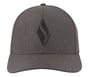 Diamond S Stretch Fit Hat, GRAU, full image number 2