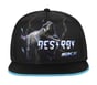 Destroy Dino Hat, BLACK, full image number 2