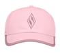 Skechweave Diamond Colorblocked Hat, NEON ROSA / ROSA, full image number 2
