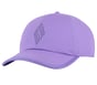Skechweave Diamond Colorblock Hat, VIOLET / CORAIL, full image number 0
