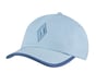 Skechweave Diamond Colorblock Hat, SIL / WHITE / BLUE, full image number 0