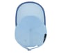 Skechweave Diamond Colorblock Hat, SIL / WHITE / BLUE, full image number 4