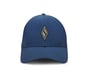 SKECHWEAVE Diamond Snapback Hat, TEAL / MARINE, full image number 4