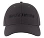 Tearstop Snapback Hat, BLACK / CHARCOAL, full image number 2