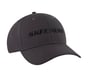 Tearstop Snapback Hat, BLACK / CHARCOAL, full image number 3