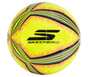 Hex Multi Mini Stripe Size 5 Soccer Ball, YELLOW / GREY, full image number 0