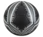 Hex Metallic Mini Stripe Size 5 Soccer Ball, BLACK, full image number 2