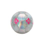 Hex Dusted Size 1 Soccer Ball, SILVER, full image number 2