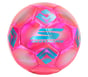 Hex Dusted Size 5 Soccer Ball, PINK, full image number 0