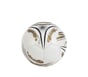 Hex Brushed Size 1 Soccer Ball, BLANC / DORÉ, full image number 3