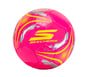 Hex Brushed Size 1 Soccer Ball, NEON ROZE / GEEL, full image number 0