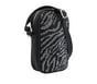 Rhinestone Zebra Phone Bag, BLACK, full image number 2