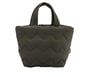 Quilted Mini Tote Bag, OLIVE, full image number 1