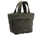 Quilted Mini Tote Bag, OLIVE, full image number 2