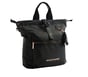 Convertible Backpack Buckle Bag, BLACK, full image number 2