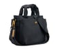 Puffy Tote Bag, BLACK, full image number 2
