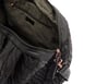 Quilted Gym Bag, BLACK, full image number 2