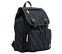 Diamond Jacquard Backpack, BLACK, full image number 2