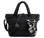 Quilted Tote Bag, BLACK, full image number 0