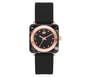 Calabar Black Pearl Square Watch, BLACK, full image number 0