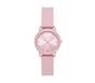 Skechers Scalloped Bezel Pink Watch, PINK, full image number 0